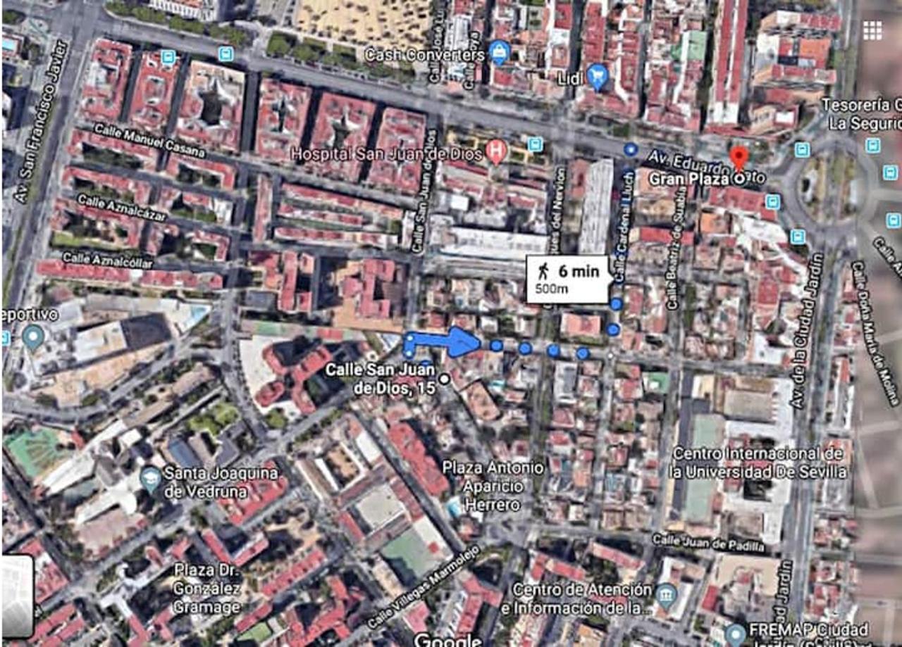 Apartamento San Juan De Dios Sevilla Exteriör bild